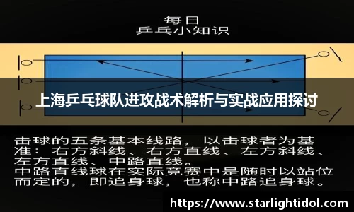 上海乒乓球队进攻战术解析与实战应用探讨